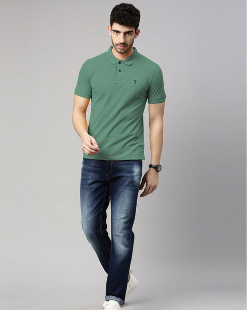 Dusty Green Polo T-Shirt